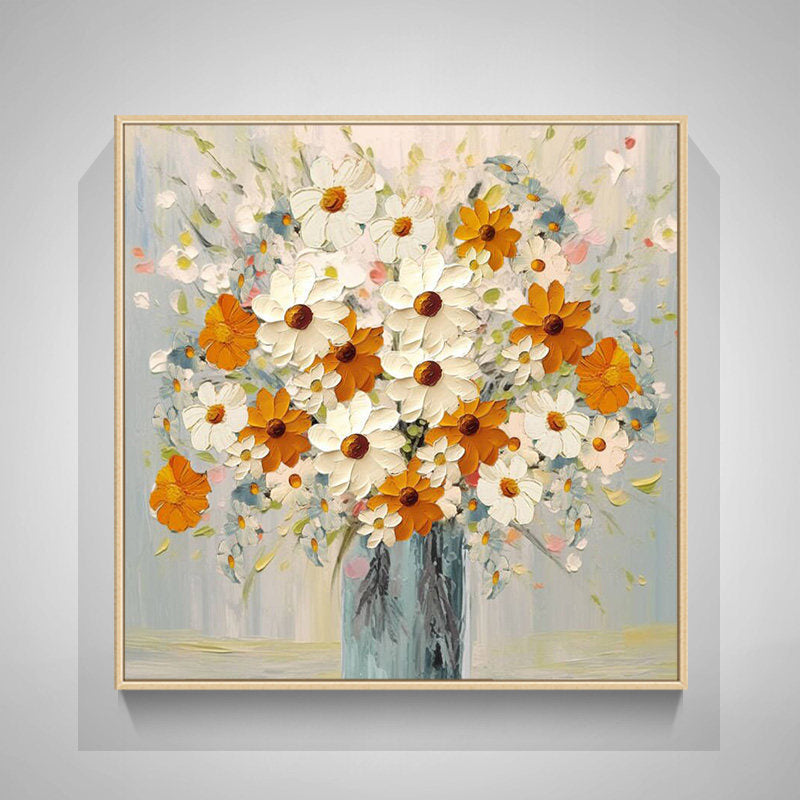 Floral Bouquet Canvas Artwork for Interiors