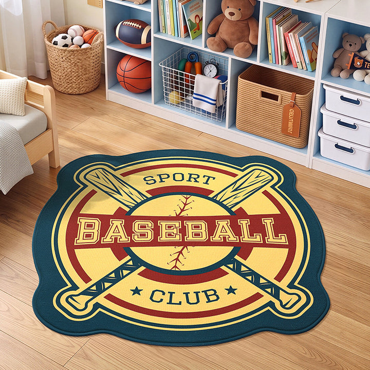 Sports-Themed Area Rug