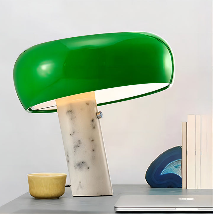 Modern Table Lamp with Geometric Design