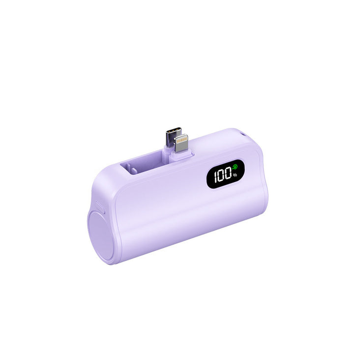 Portable power bank with integrated charging port and digital charging station Kalsten