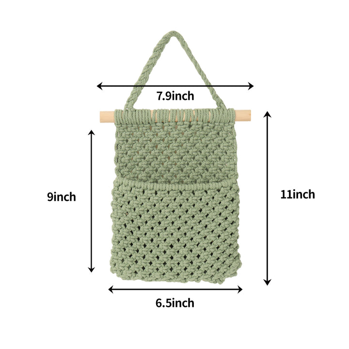Decorative Crochet Wall Organizer