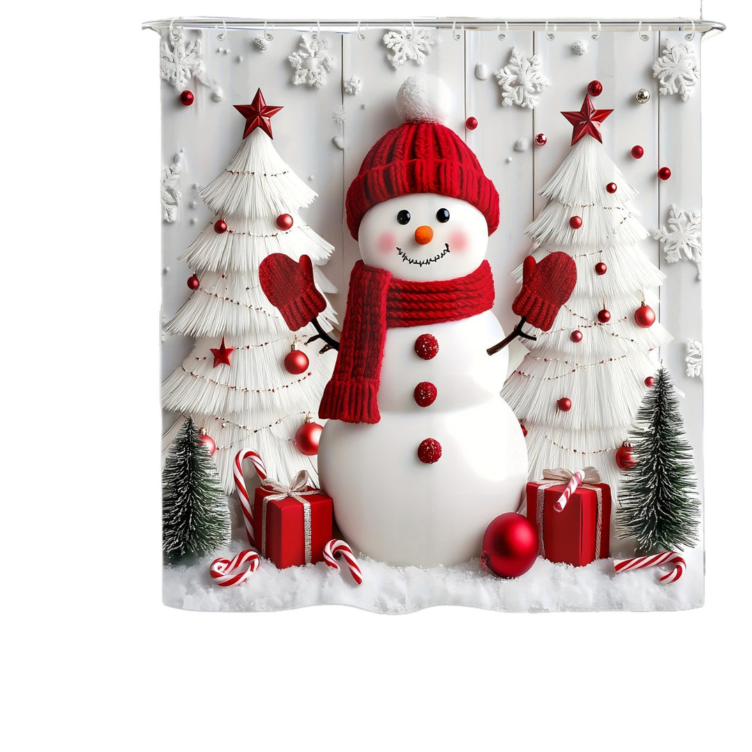 Snowman-Themed Bathroom Decor Set Kalsten