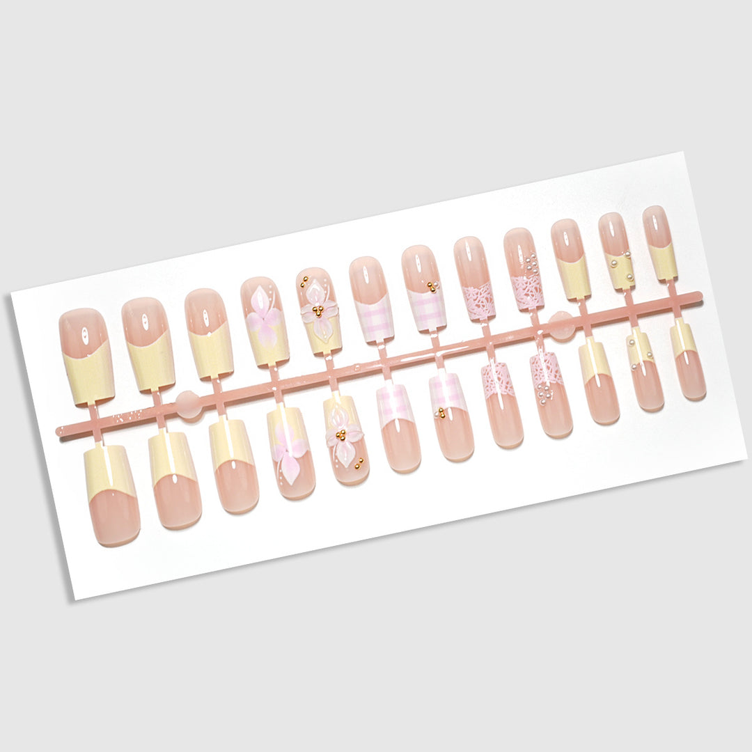 Elegant Press-On Nail Art Collection