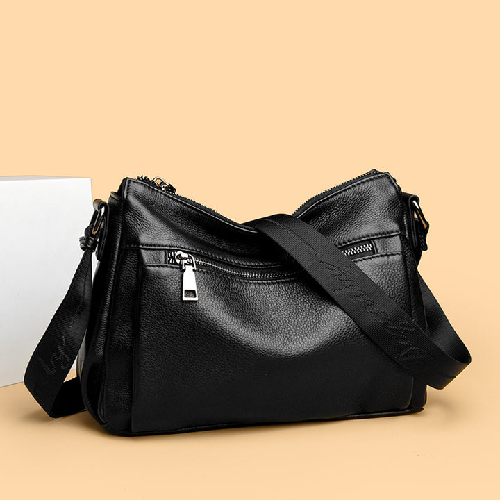 Textured Leather Crossbody Bag Kalsten