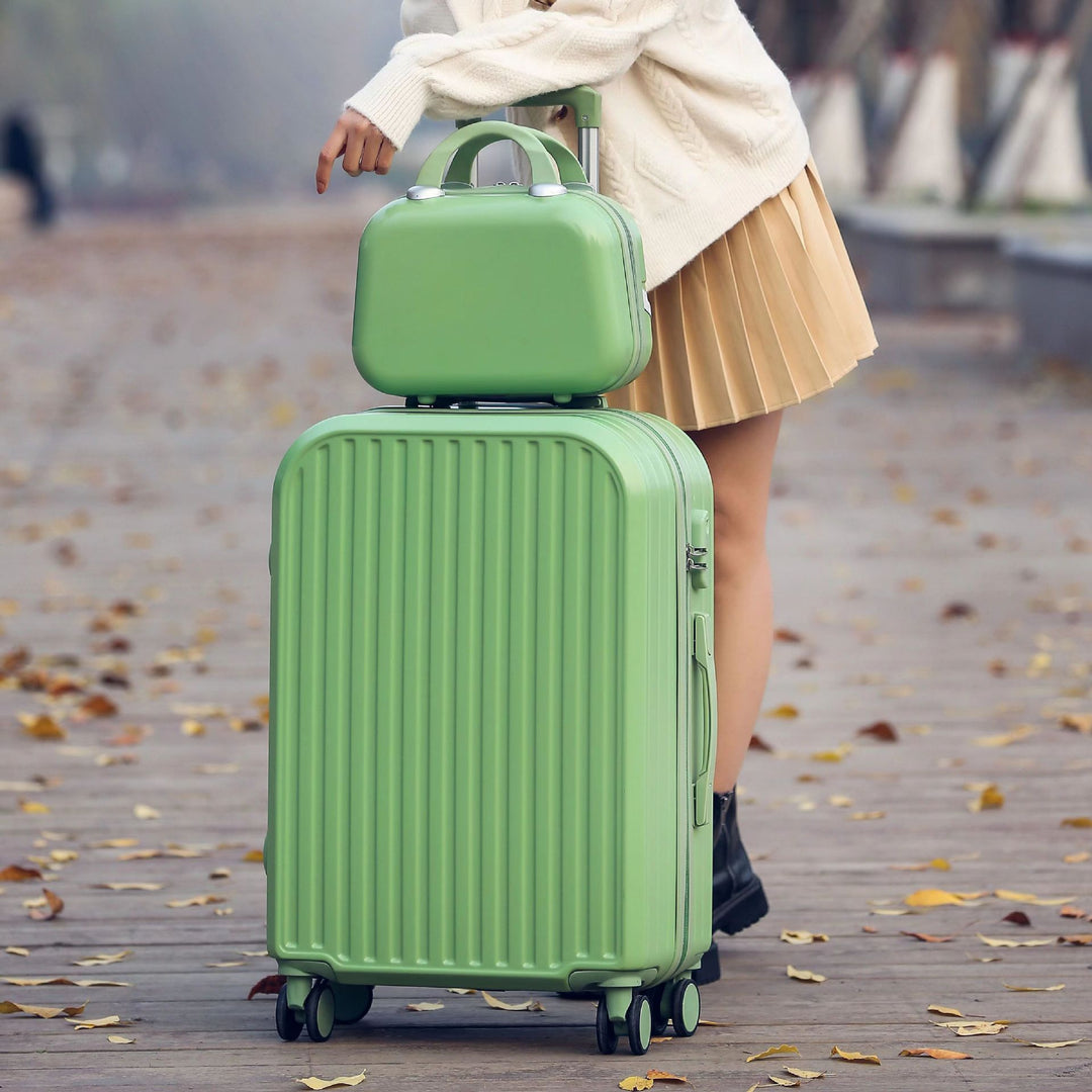 Dual-Compartment Hard-Shell Luggage Set Kalsten