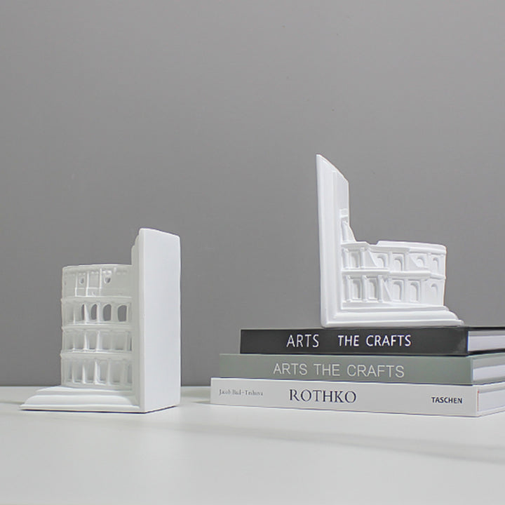 Architectural Inspired Bookends