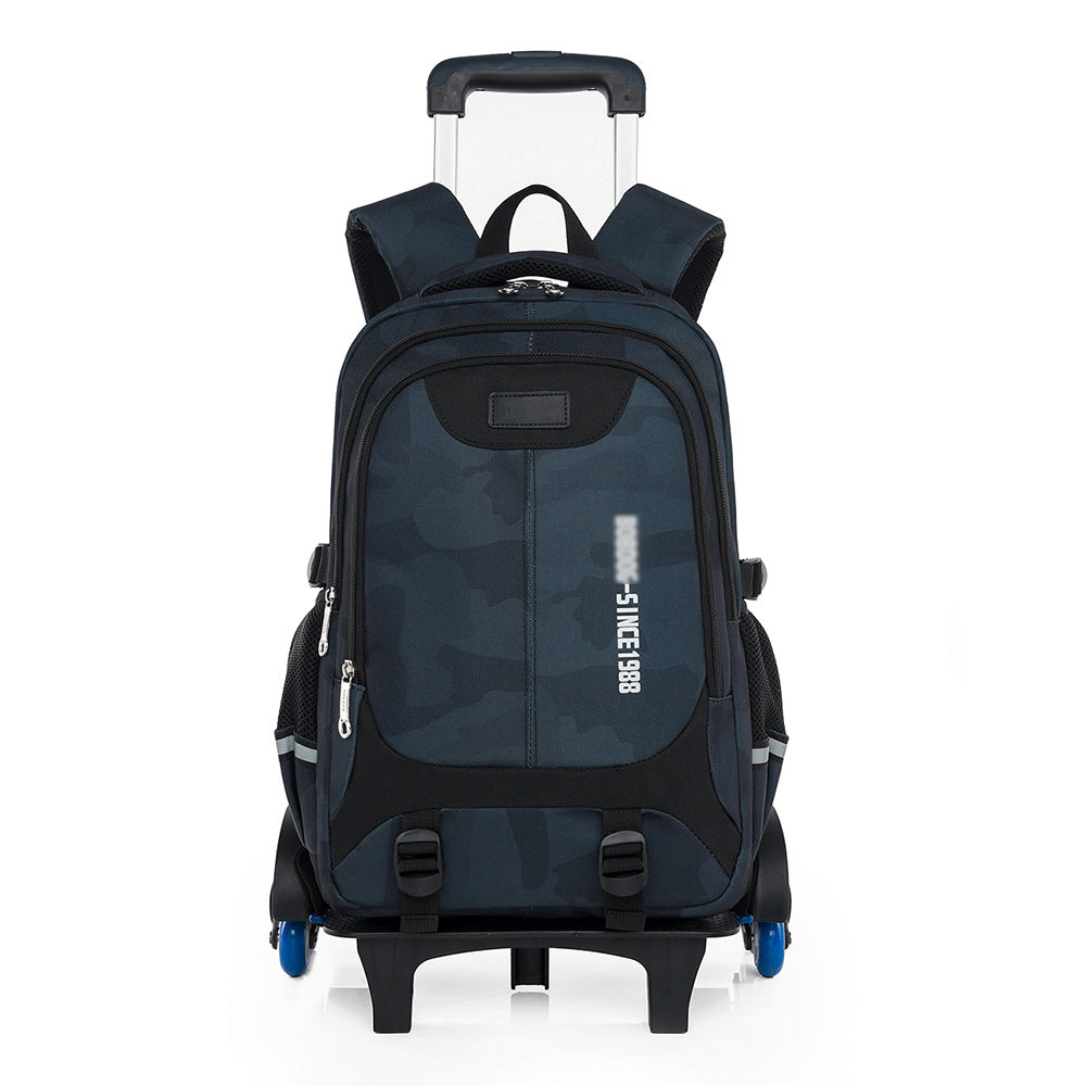 Rolling Camo Backpack