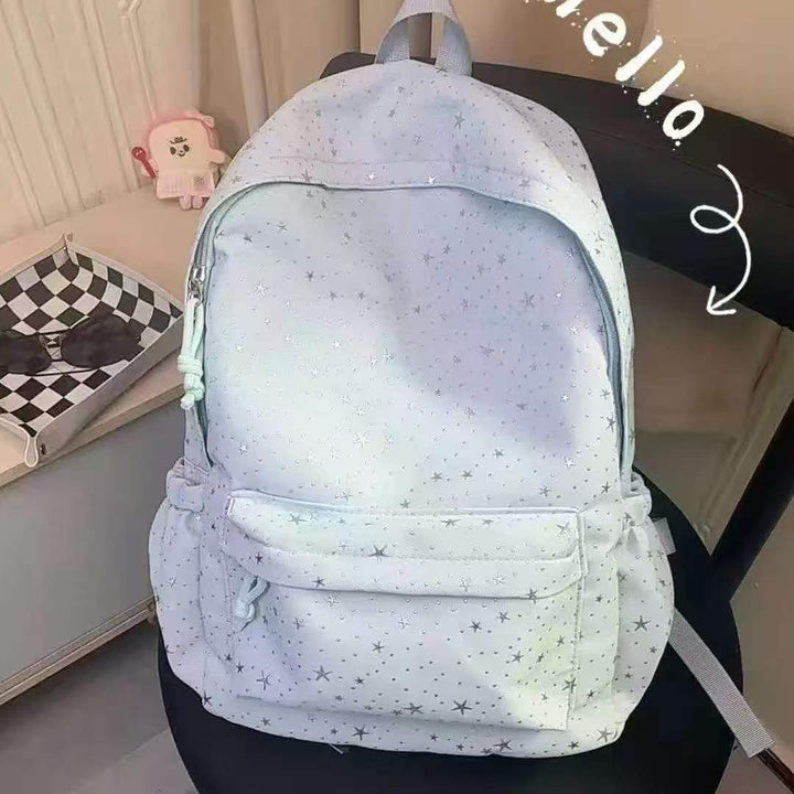 Backpack with Sparkling Star Motif Kalsten