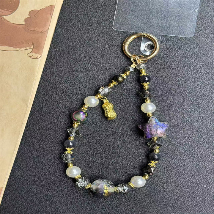Colorful Charm Beaded Keychain Kalsten