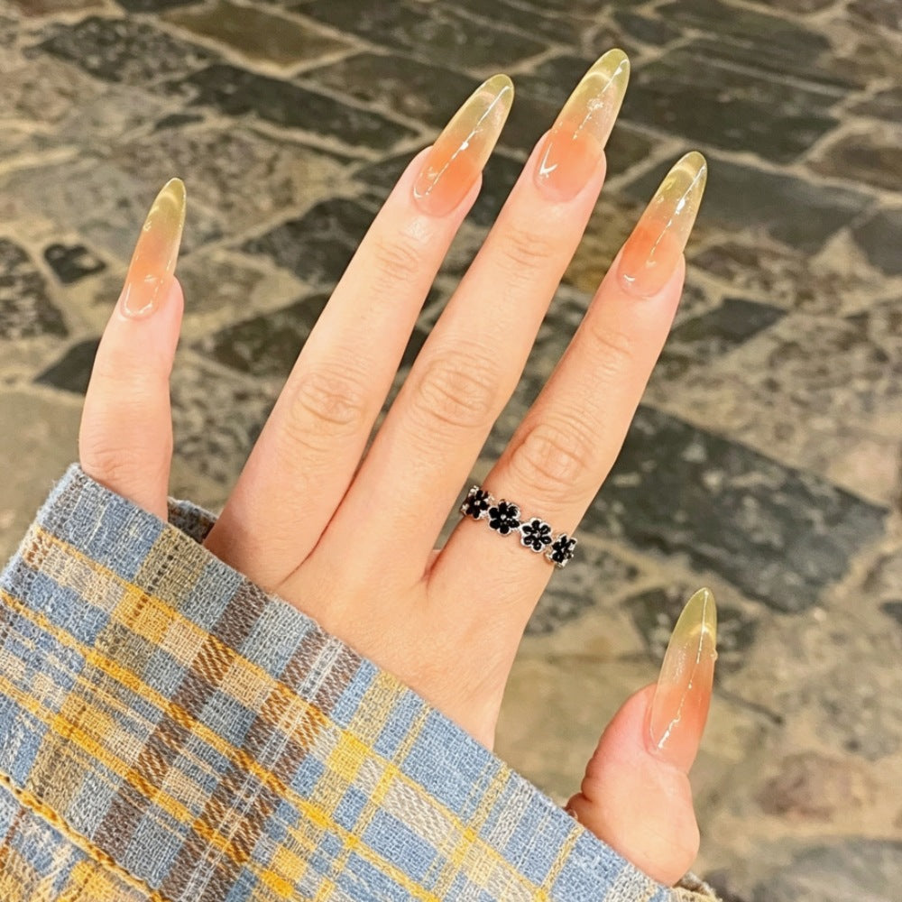 Stylish Long Stiletto Press-On Nails Kalsten