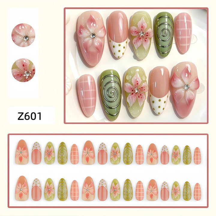 Creative Flower Nail Design Kalsten