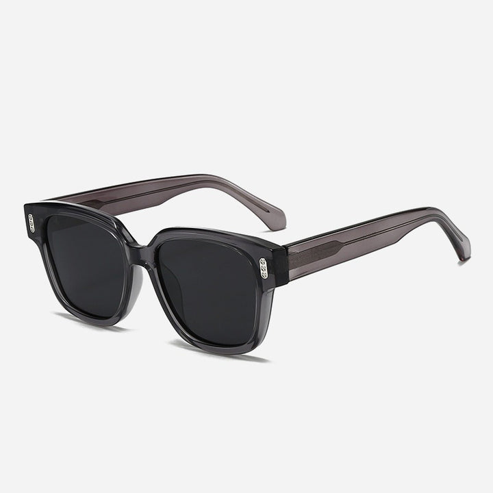 Women's Designer Sunglasses with Square Frame and Brown Lenses Kalsten
