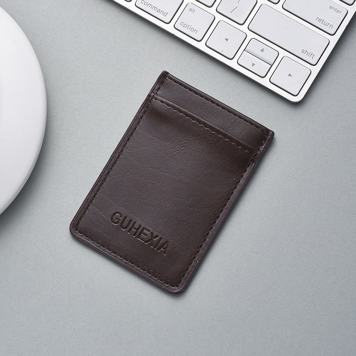 Sleek Leather Card Holder Kalsten