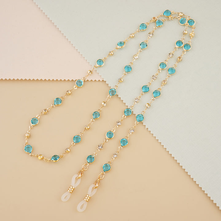 Decorative Gemstone Eyewear Chain Kalsten