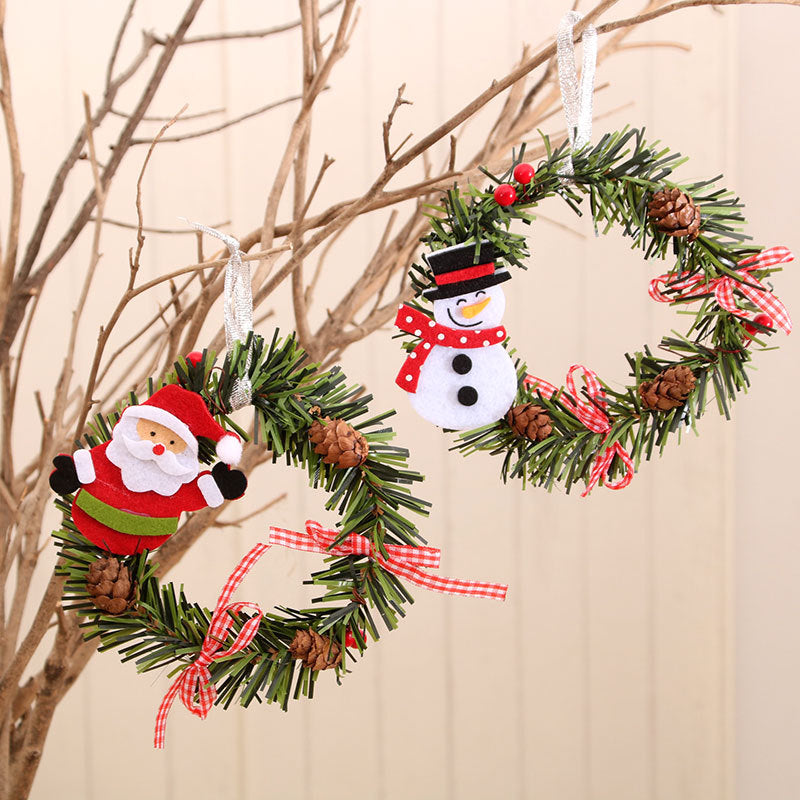 Decorative Snowman Wreath Kalsten