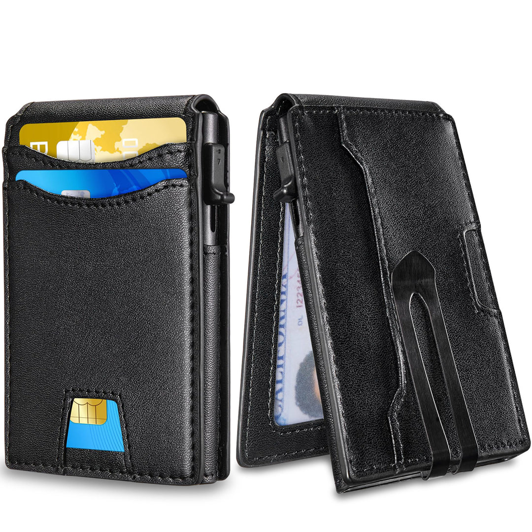Slim RFID-Blocking Carbon Fiber Cardholder Kalsten