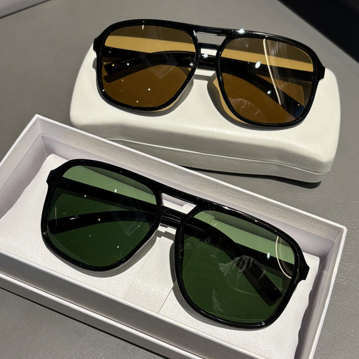 Premium Oversized Angular Frame Sunglasses Kalsten