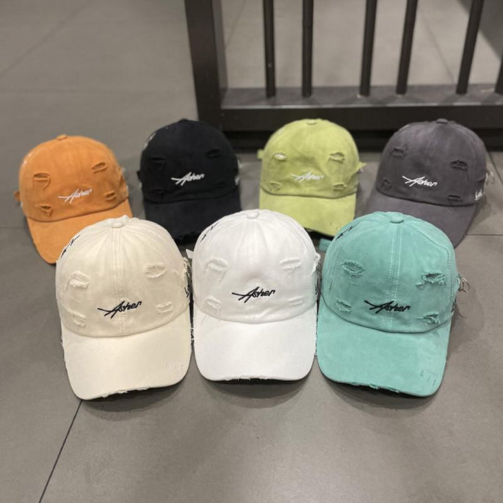 Men's Distressed Denim Cap Kalsten