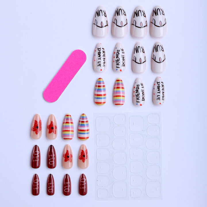 Creative Art Fingernails in Playful Design Kalsten