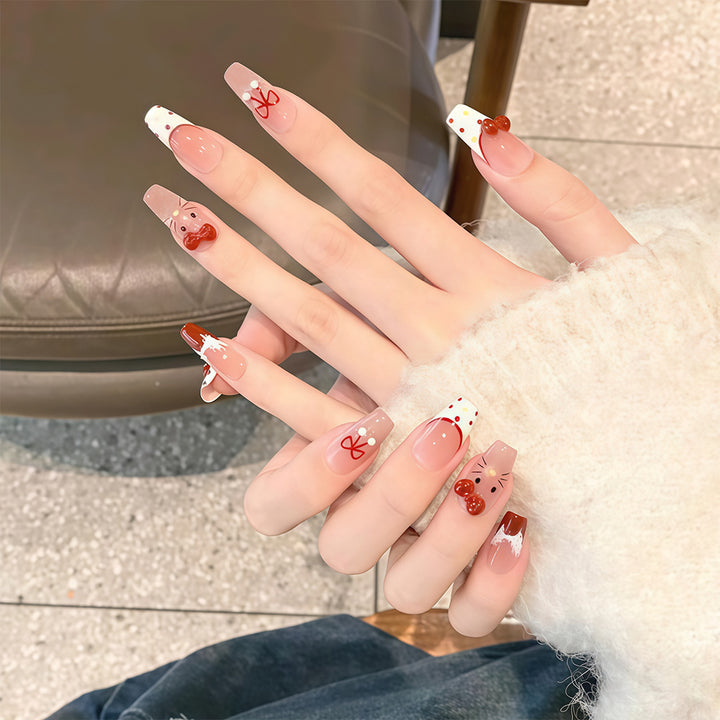 Decorative Character-Themed Press-On Nails Kalsten