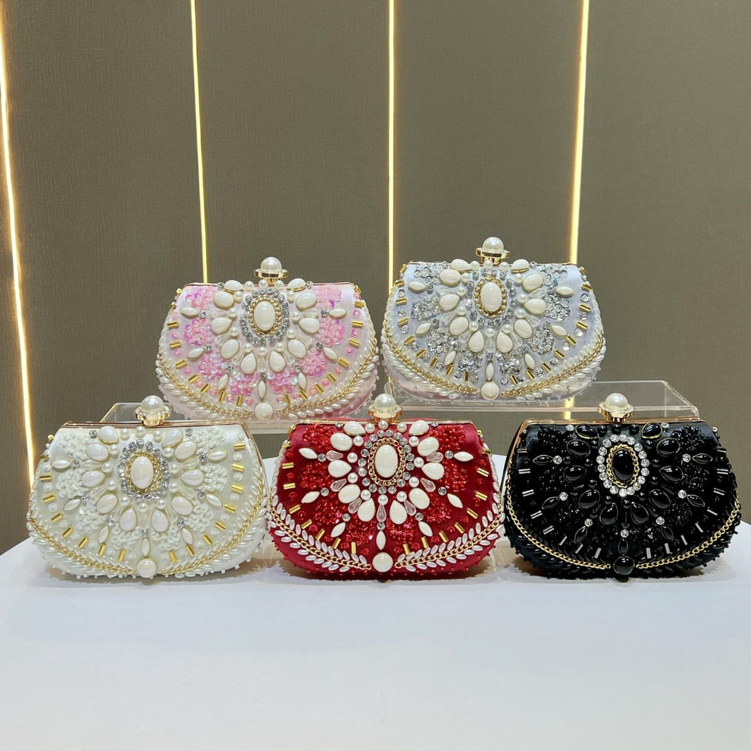 Ornate Decorative Evening Clutch