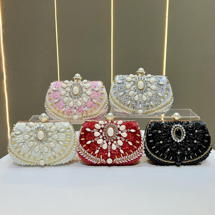 Ornate Decorative Evening Clutch