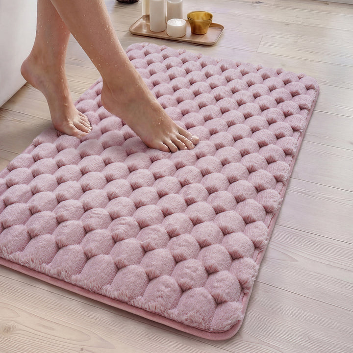 Absorbent Honeycomb Bath Mat