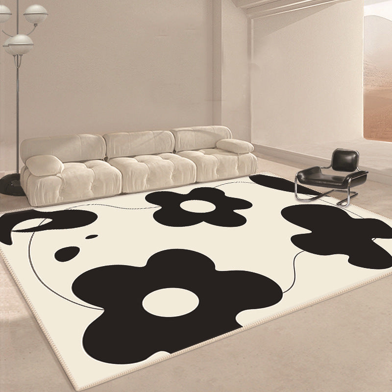 Modern Geometric Floral Area Rug Kalsten