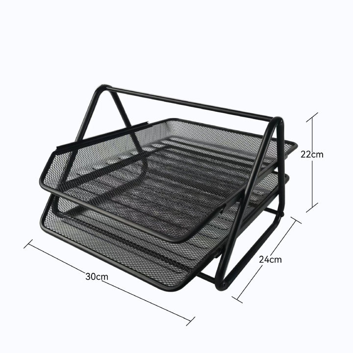 Multi-Layer Mesh Filing Rack Kalsten