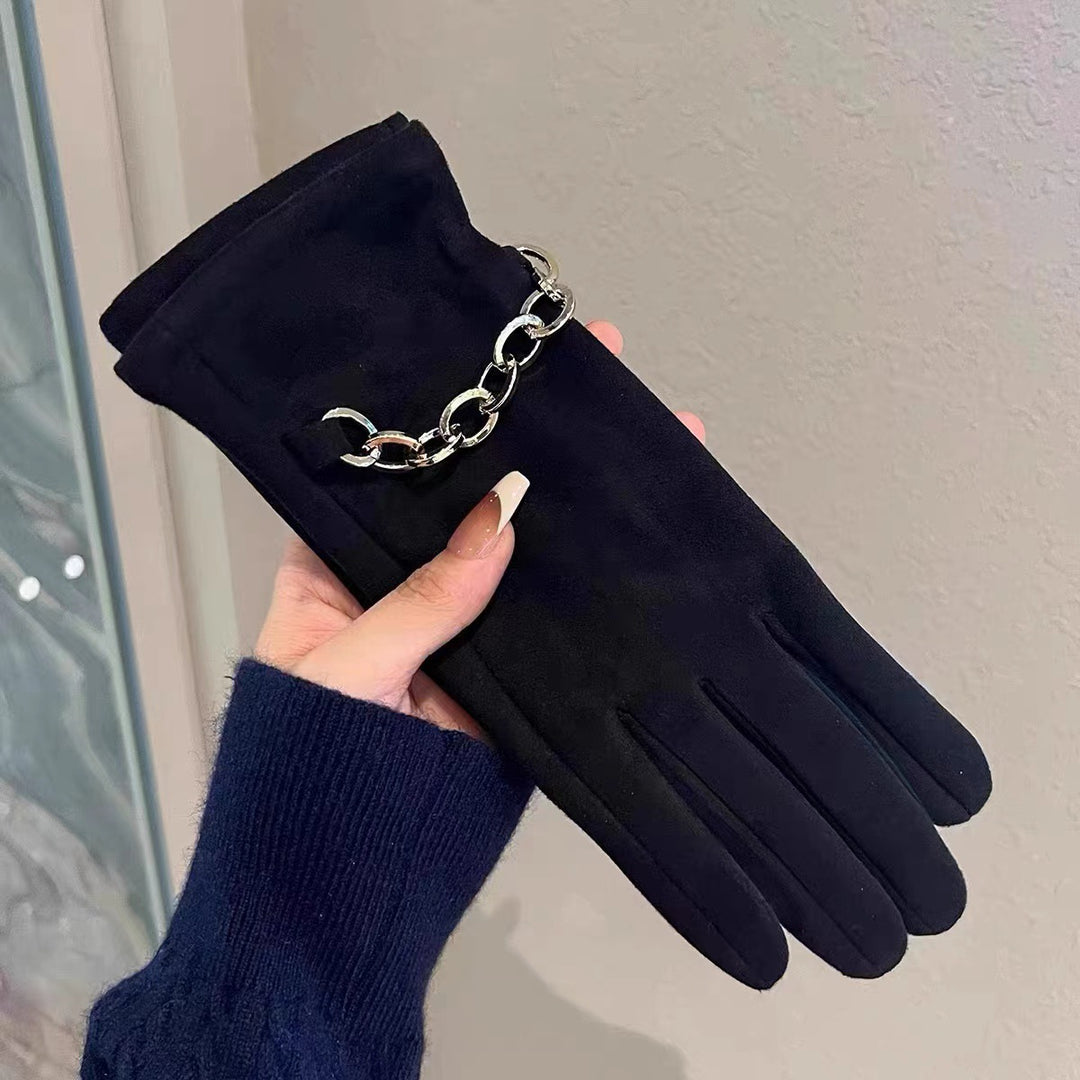 Luxurious Leather Touchscreen Gloves Kalsten