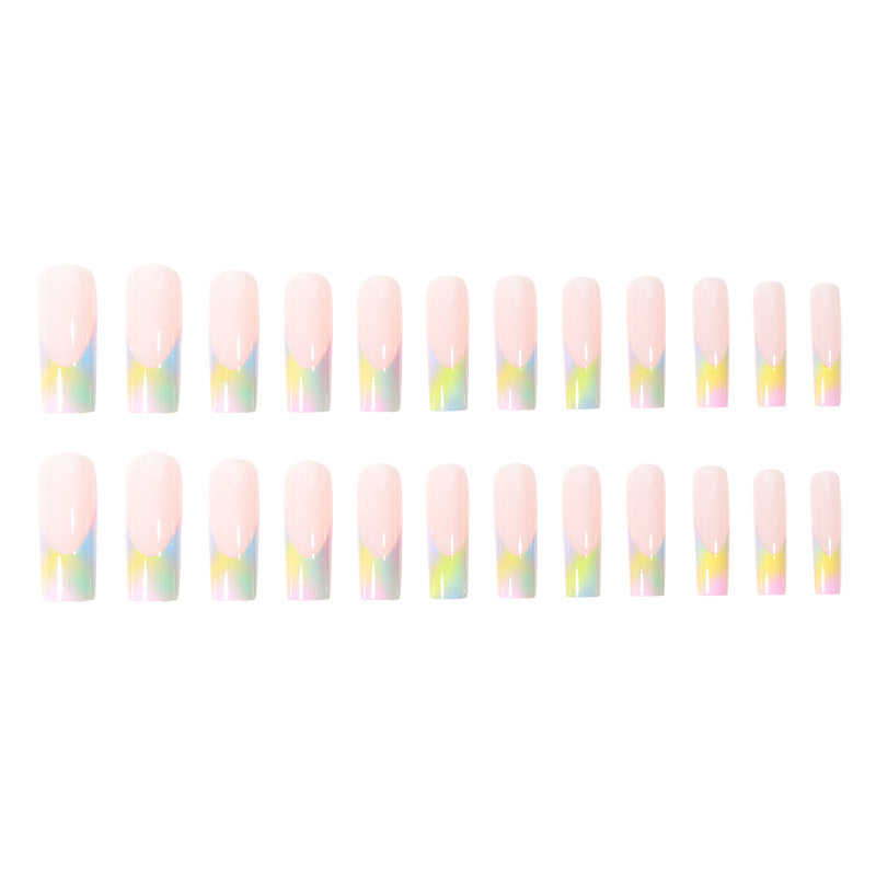 Artistic Gradient Press-On Nails Kalsten