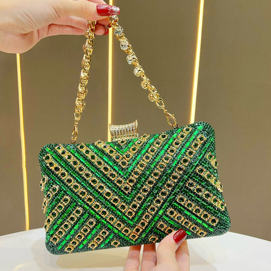 Elegant Bejeweled Evening Clutch