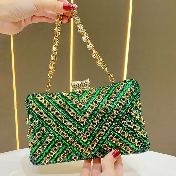 Elegant Bejeweled Evening Clutch
