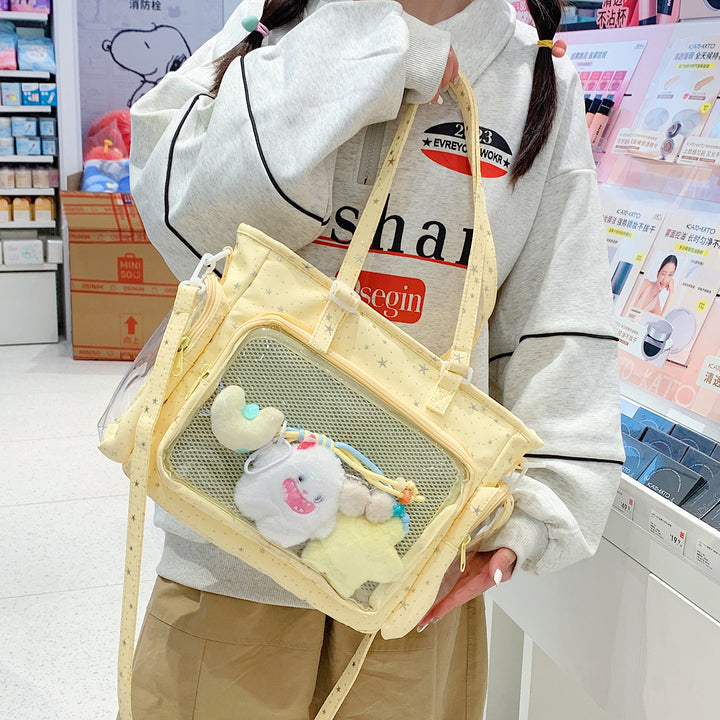 Cute Transparent Organizer Crossbody Bag Kalsten