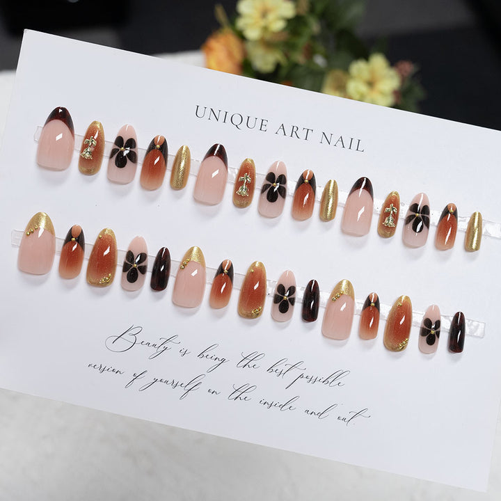 Artistic Press-On Nail Set