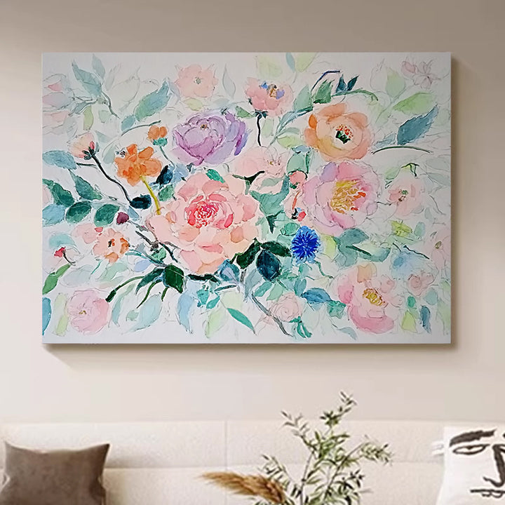 Floral Canvas Artwork
