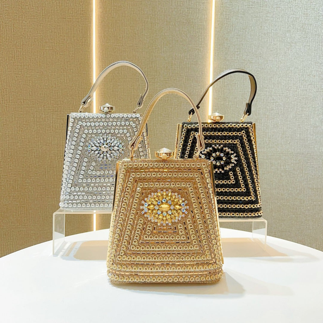 Embellished Handheld Evening Purse