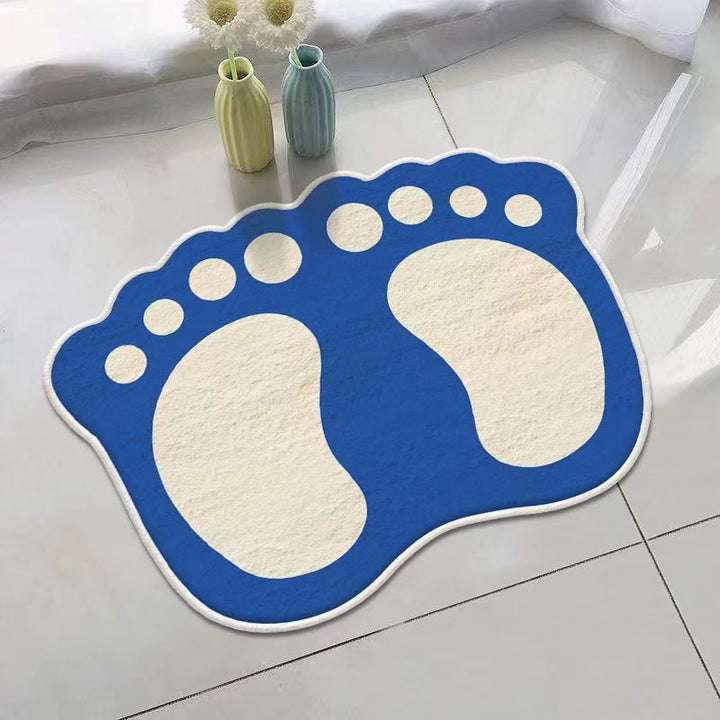 Footprint-Themed Decorative Area Mat Kalsten