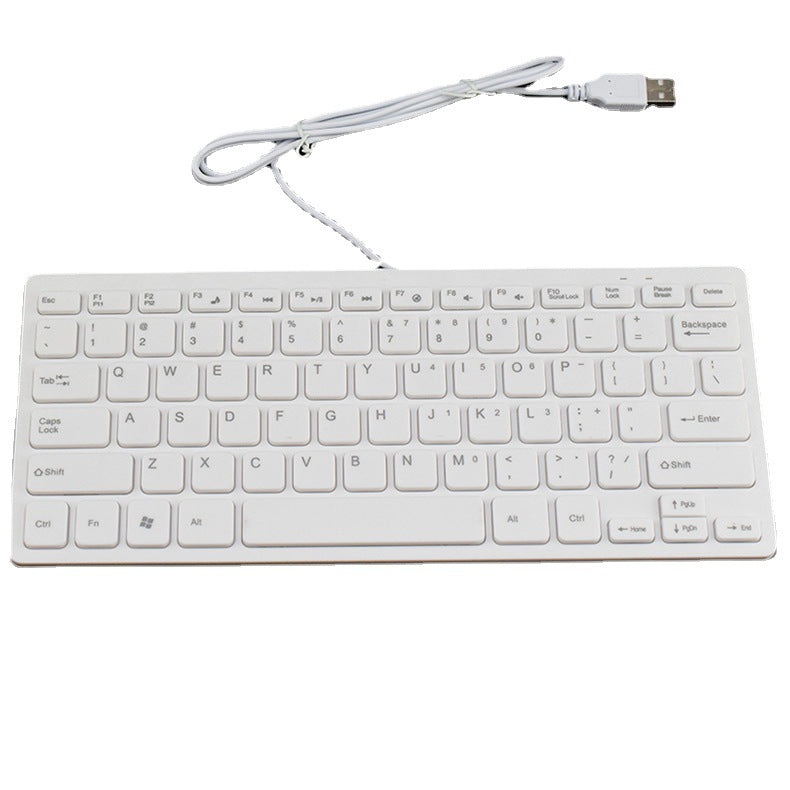 Flat USB keyboard with quiet keystrokes Kalsten