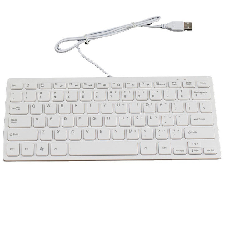 Flat USB keyboard with quiet keystrokes Kalsten