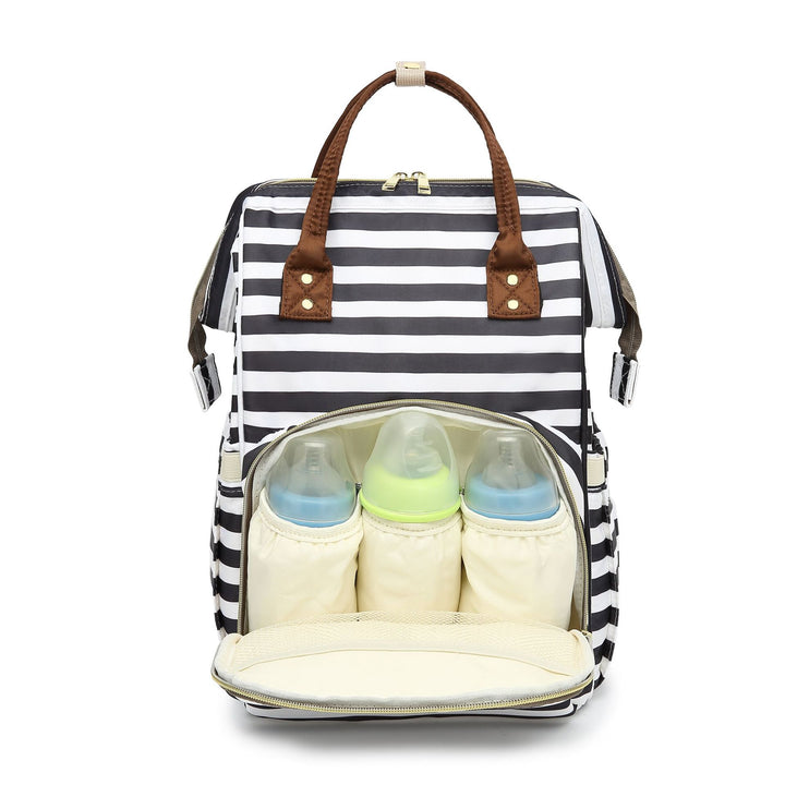 Stylish Striped Backpack Kalsten