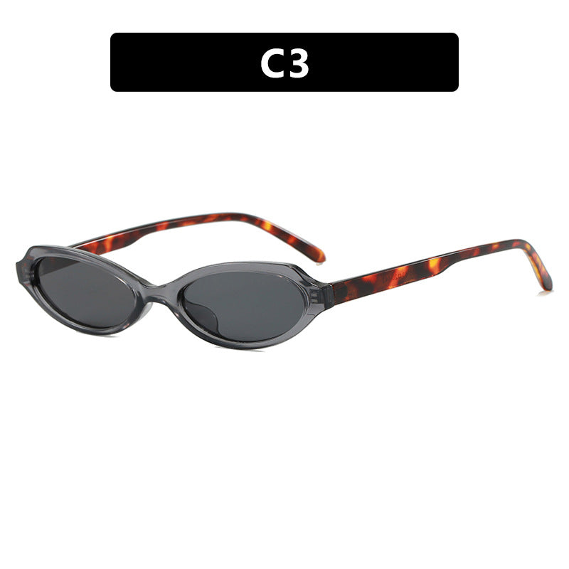 Ladies elegant sunglasses in stylish oval design Kalsten