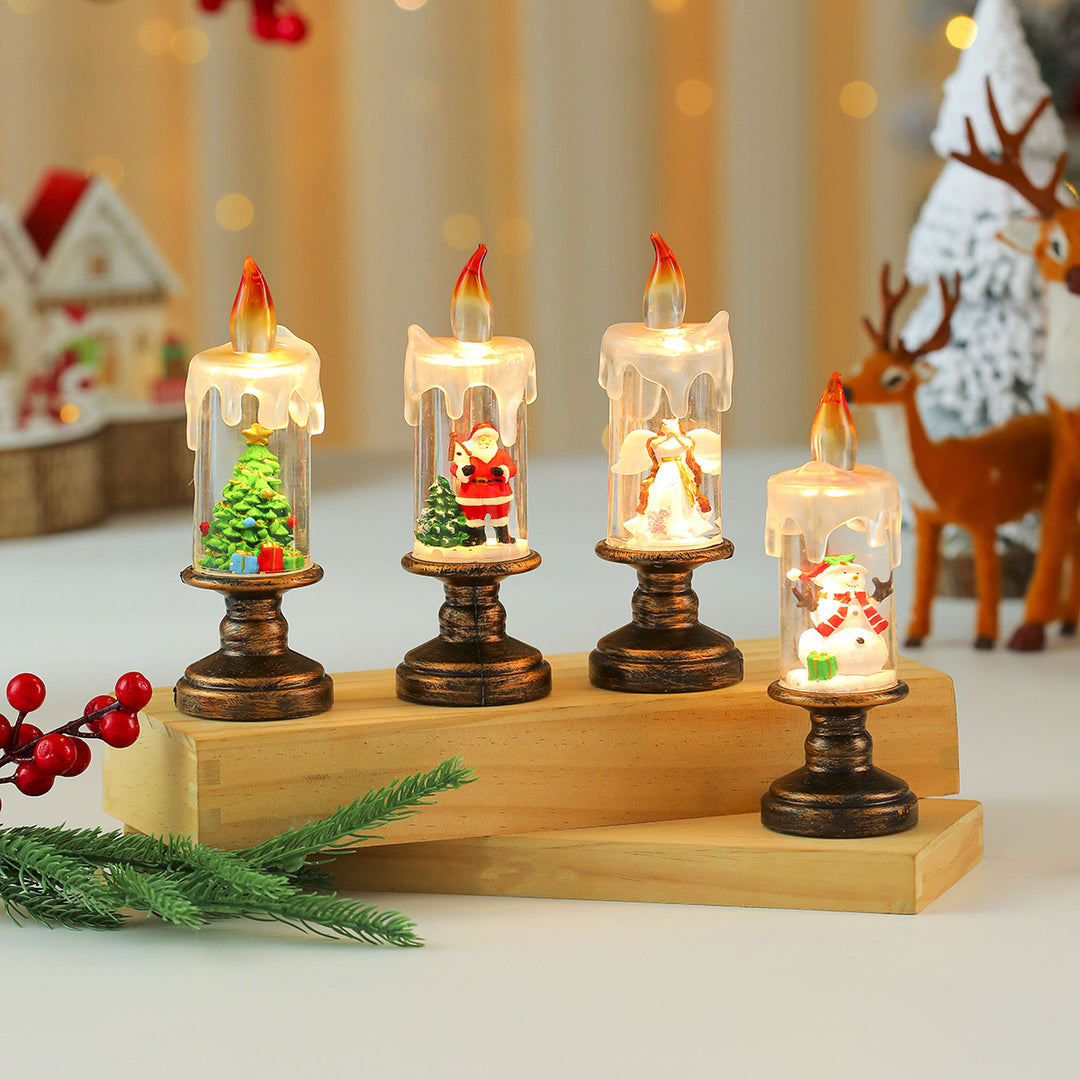 LED Snowman Candle Decoration Kalsten