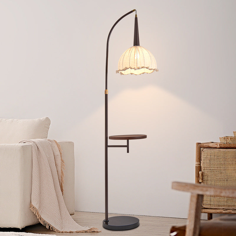 Modern Stylish Floor Lamp with Side Table