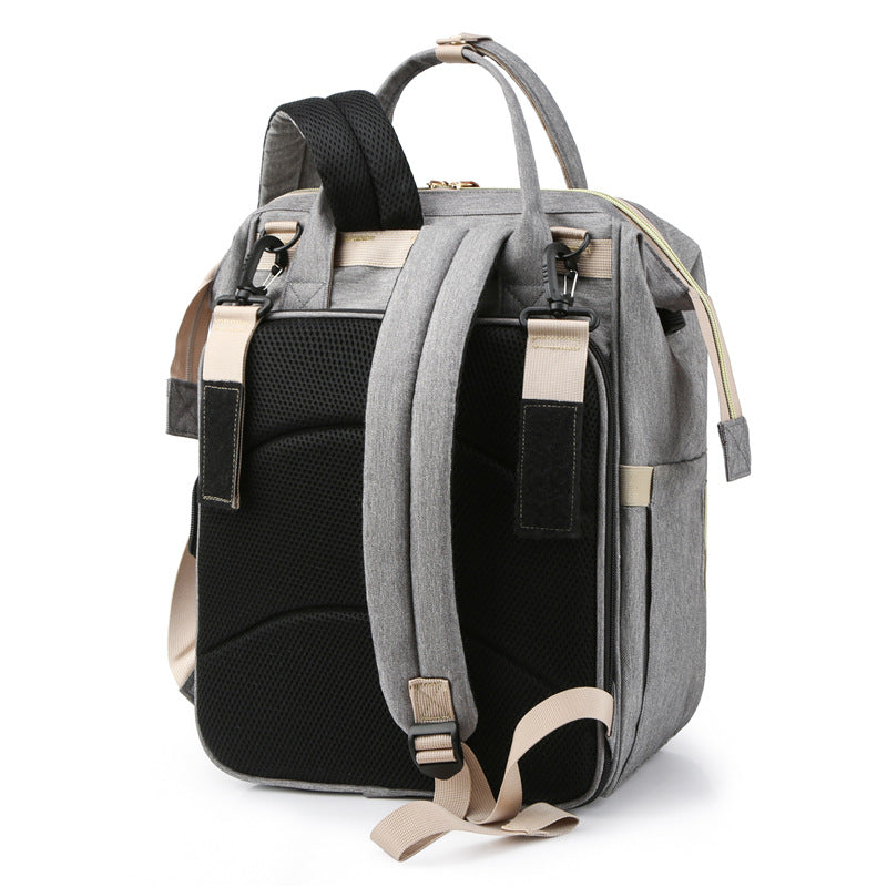Multi-Functional Quilted Diaper Backpack Kalsten