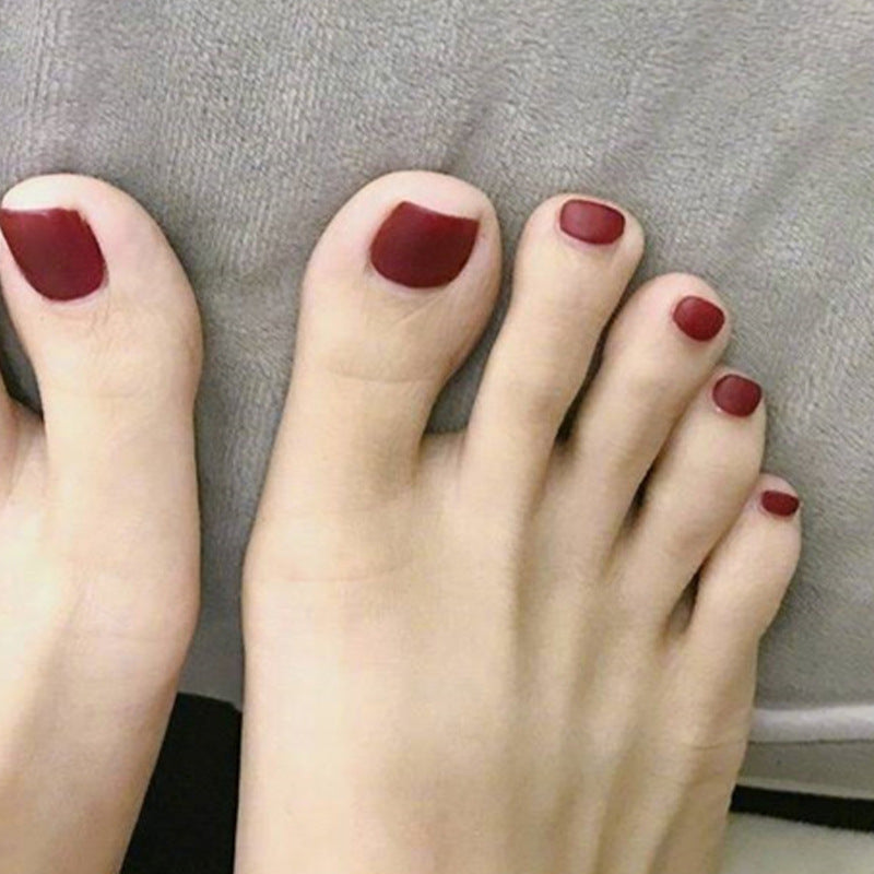 Classic Press-On Toenail Set