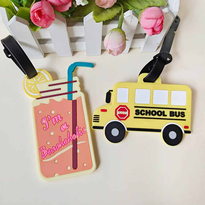 Unisex Luggage Tag in Playful Mermaid Design Kalsten