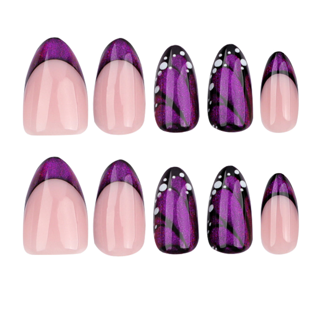 Artificial press-on nails in elegant design Kalsten