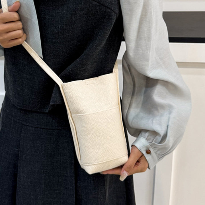 Minimalist Textured Crossbody Bag