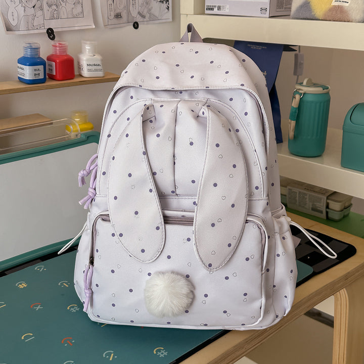 Cute Bunny-Ear Themed Backpack Kalsten